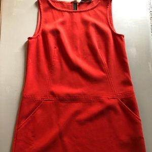 Burnt Orange Shift Dress
